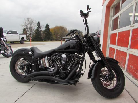 2000 Harley-Davidson Fat Boy FLSTF   - ONLY 21,800 KM - Black Everything - Sits Very Low